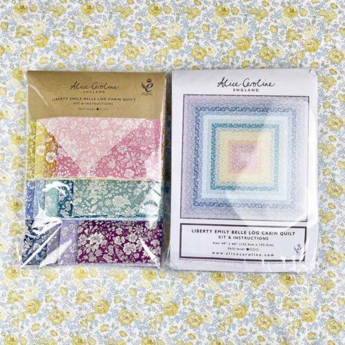 Liberty Emily Belle Log Cabin Full Quilt Kit - Image 6
