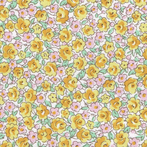 Liberty Quilting Cotton Heirloom Spring Collection Etty Rose A - Image 2