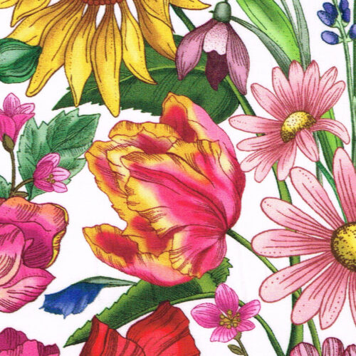 Liberty Tana Lawn® Cotton Fabric SS25 Retold Collection Floral Muse A - Image 2