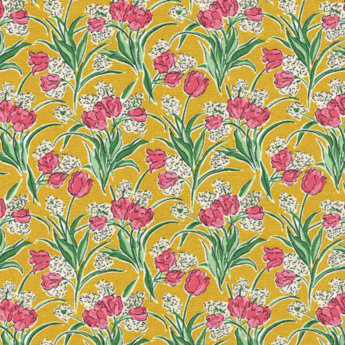 Liberty Quilting Cotton Liberty Flower Shop Collection Florists’ Flowers C