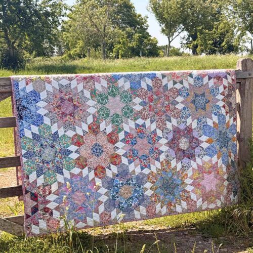 Flower Garden Second Bloom Full Quilt Kit