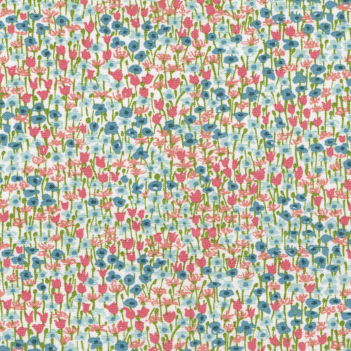 Liberty Quilting Cotton Botanist’s Walk Collection Joy Meadow B