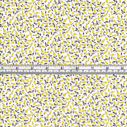 Liberty Tana Lawn Ed D Yellow - Image 3