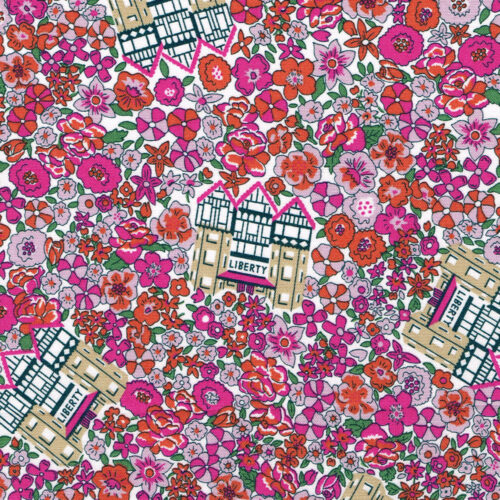 Liberty Quilting Cotton Liberty Flower Shop Collection Liberty In Bloom A