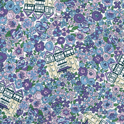 Liberty Quilting Cotton Liberty Flower Shop Collection Liberty In Bloom B