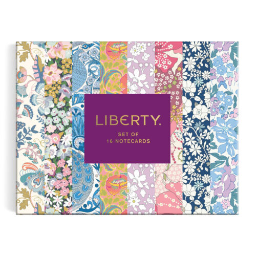 Liberty Floral Notecards Set 8 Designs