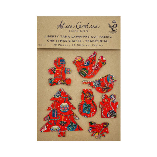 liberty tana lawn christmas shapes