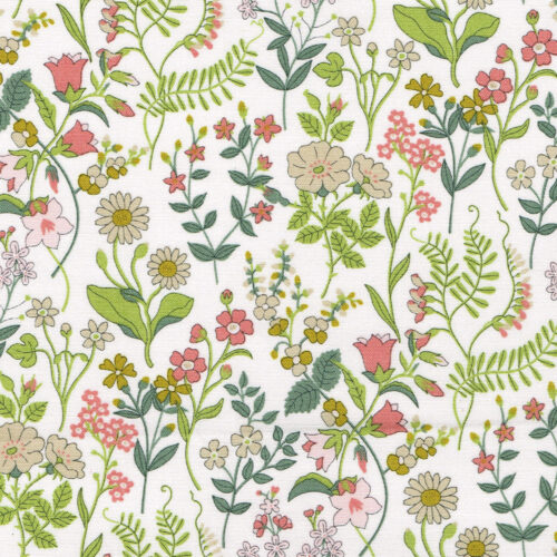 Liberty Quilting Cotton Botanist’s Walk Collection Lola Scatter C
