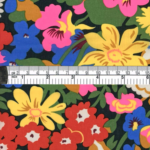Liberty Tana Lawn® Cotton Fabric SS25 Retold Collection Lord Thorpe A Neon Pink - Image 4