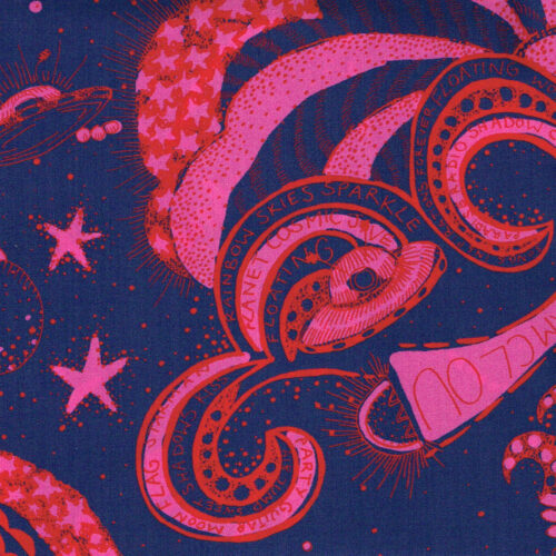 Liberty Fabric Tana Lawn Louis Space Walk B 1.6m Remnant (Box D)