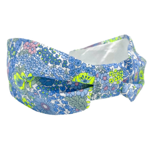 Liberty Tana Lawn® Cotton Margaret Annie Neon Ruched Hairband