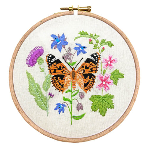 Alice's Botanical Embroidery Box | Lady Butterfly