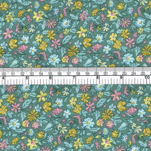 Liberty Quilting Cotton Morning Meadow A 1m Remnant (Box Q) - Image 2