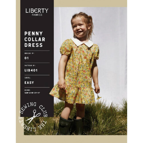 Liberty Dress Pattern Penny Collar Dress