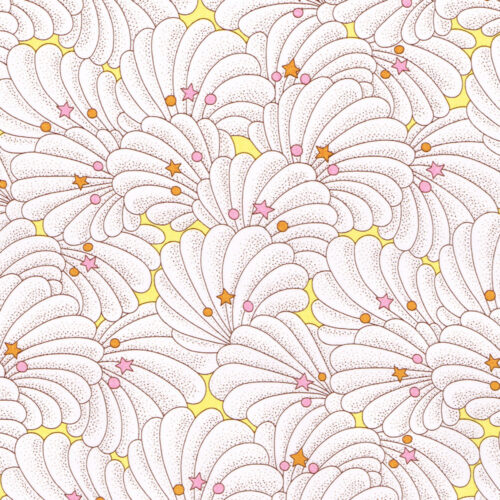 Liberty Tana Lawn® Cotton Fabric SS25 Retold Collection Poiret Shell A