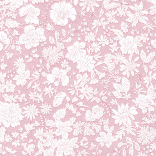 Liberty Wide Width Quilting Cotton Emily Blossom Collection Powder Rose