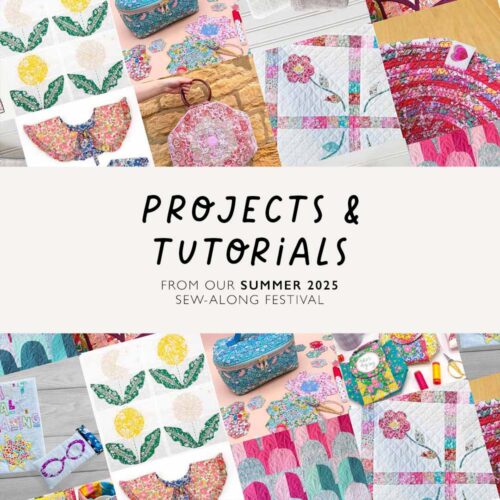 Alice Caroline Summer 2025 Sew-Along Festival Projects & Tutorials