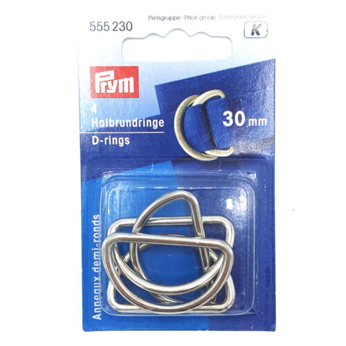 Prym D-Rings - Set Of 4