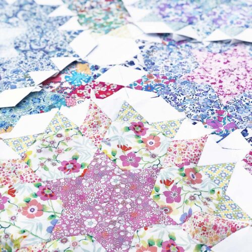 Radiant Stars Quilt - Full Quilt Kit - Image 4