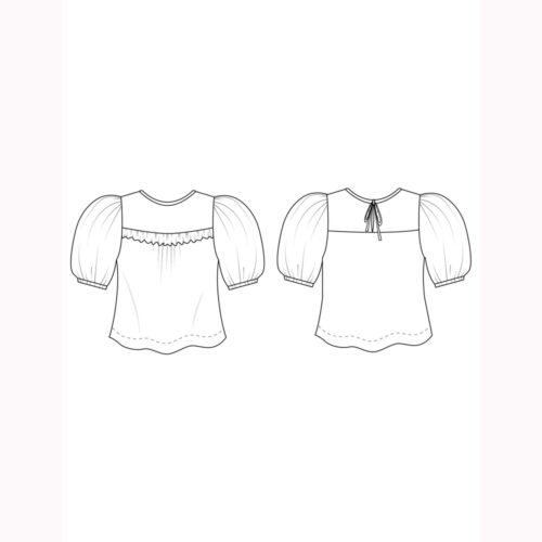 Friday Pattern Co The Sagebrush Top Sewing Pattern - Image 5