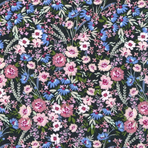 Liberty Fabric Tana Lawn Sophia Garden C 1.5m Remnant (Box H)