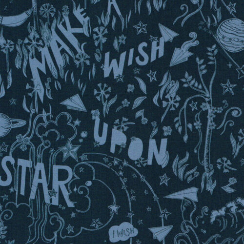 Liberty Fabric Tana Lawn Star Wishes D 1.6m Remnant (Box E)