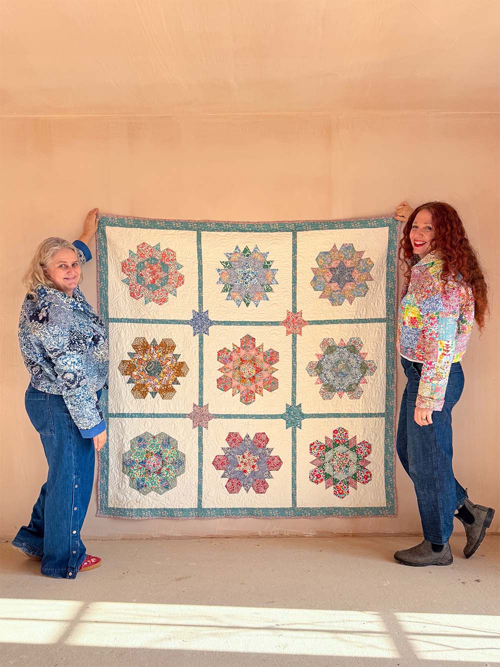 Star Flower Blooms Quilt