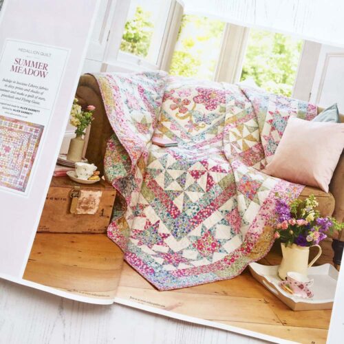 Summer Meadow Full Quilt Kit - Dawn Light - Image 3