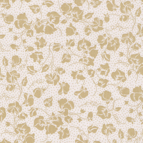 Liberty Quilting Cotton Liberty Flower Shop Collection Sweet Pea Spot B