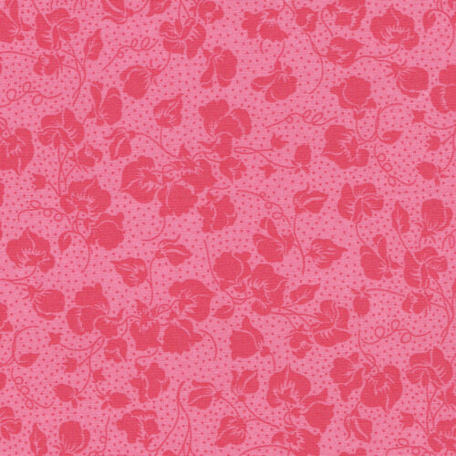 Liberty Quilting Cotton Liberty Flower Shop Collection Sweet Pea Spot C