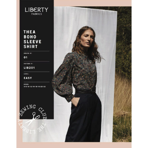 Liberty Dress Pattern Thea Boho Sleeve Shirt