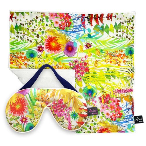 Tresco Multi Soft Accessories Bundle | Liberty Tana Lawn Face Cloth & Eye Mask