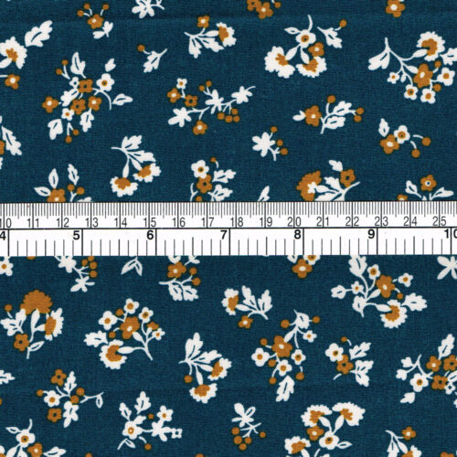 Liberty Quilting Cotton Denim Florals Collection Tumbling Blooms A - Image 3