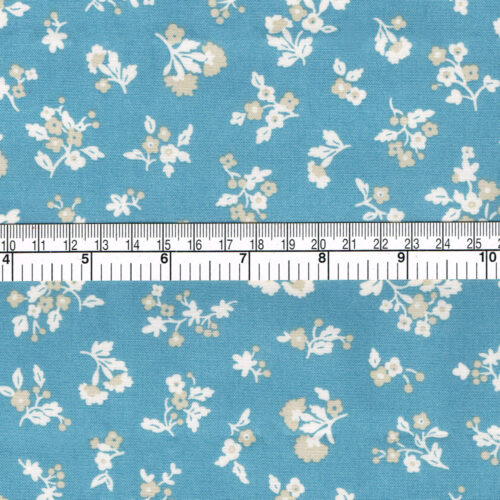 Liberty Quilting Cotton Denim Florals Collection Tumbling Blooms B - Image 3