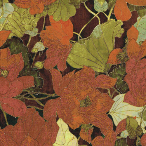 Liberty Fabric Tana Lawn Waterlily Garden A 2m Remnant (Box G)