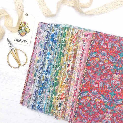 Liberty Fabric Ultimate Rainbow Fabric Bundle 50
