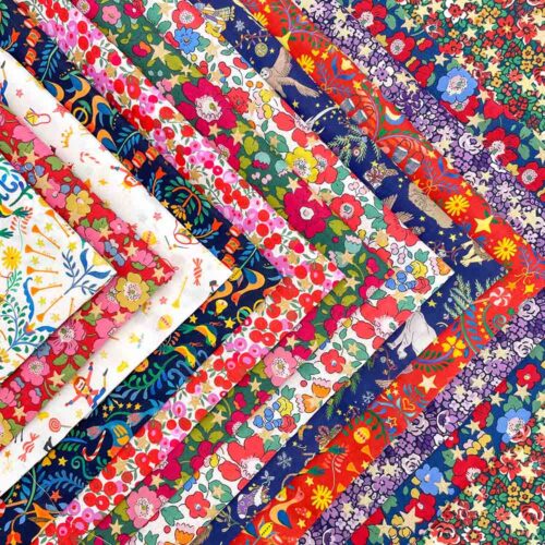 Liberty Fabric Tana Lawn® 12 Fat Quarters Christmas Selection 365