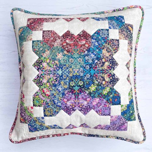 Strawberry Thief Kaleidoscope Cushion by Suzanne Campion: Fabric & Equipment Requirements - Image 3