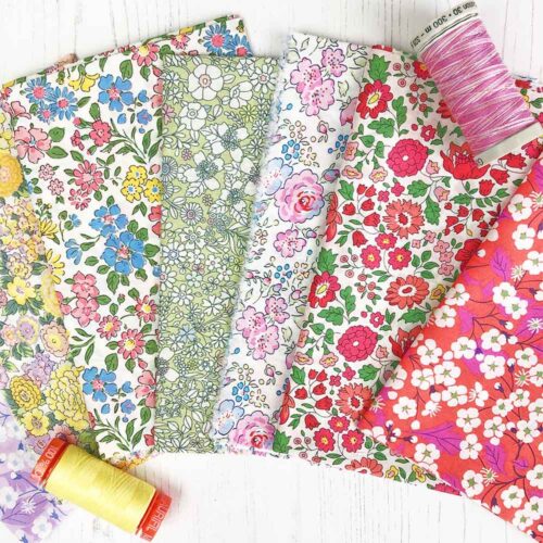 Liberty Tana Lawn Fabric Multi-Coloured All Sorts Chocolate Box - 100g