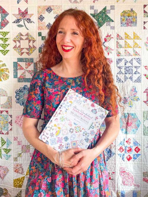 FREE TEMPLATES & CUTTING LAYOUT DIAGRAMS: Alice's Wonderland Sampler Quilt Book - Image 4
