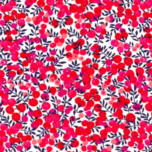 Liberty Tana Lawn Wiltshire Red Pink