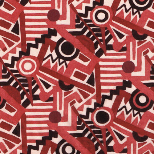 Liberty Fabric Tana Lawn Zig Zag Spot B 2m Remnant (Box H)